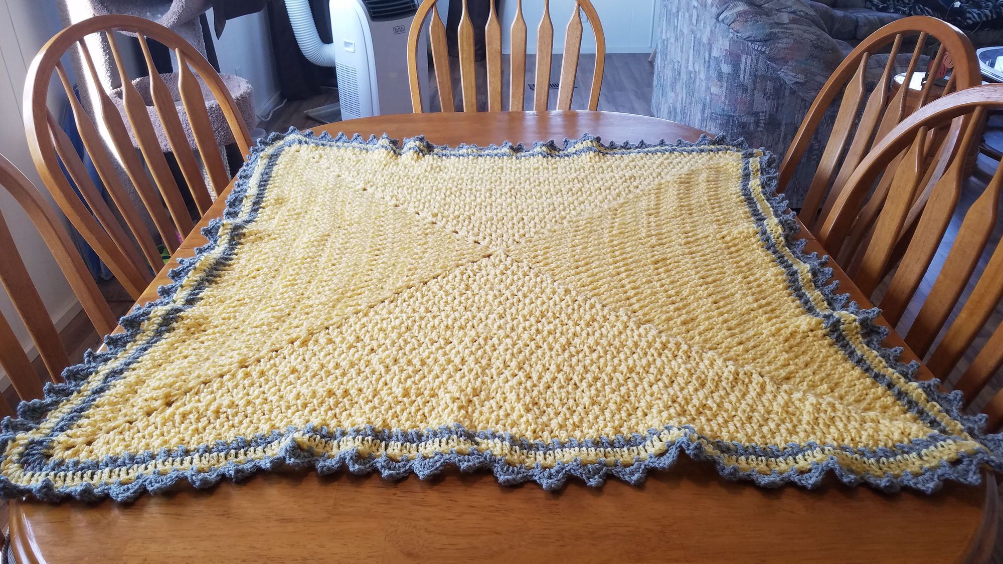 The Love and Sunshine Blanket Is Finished!!!
