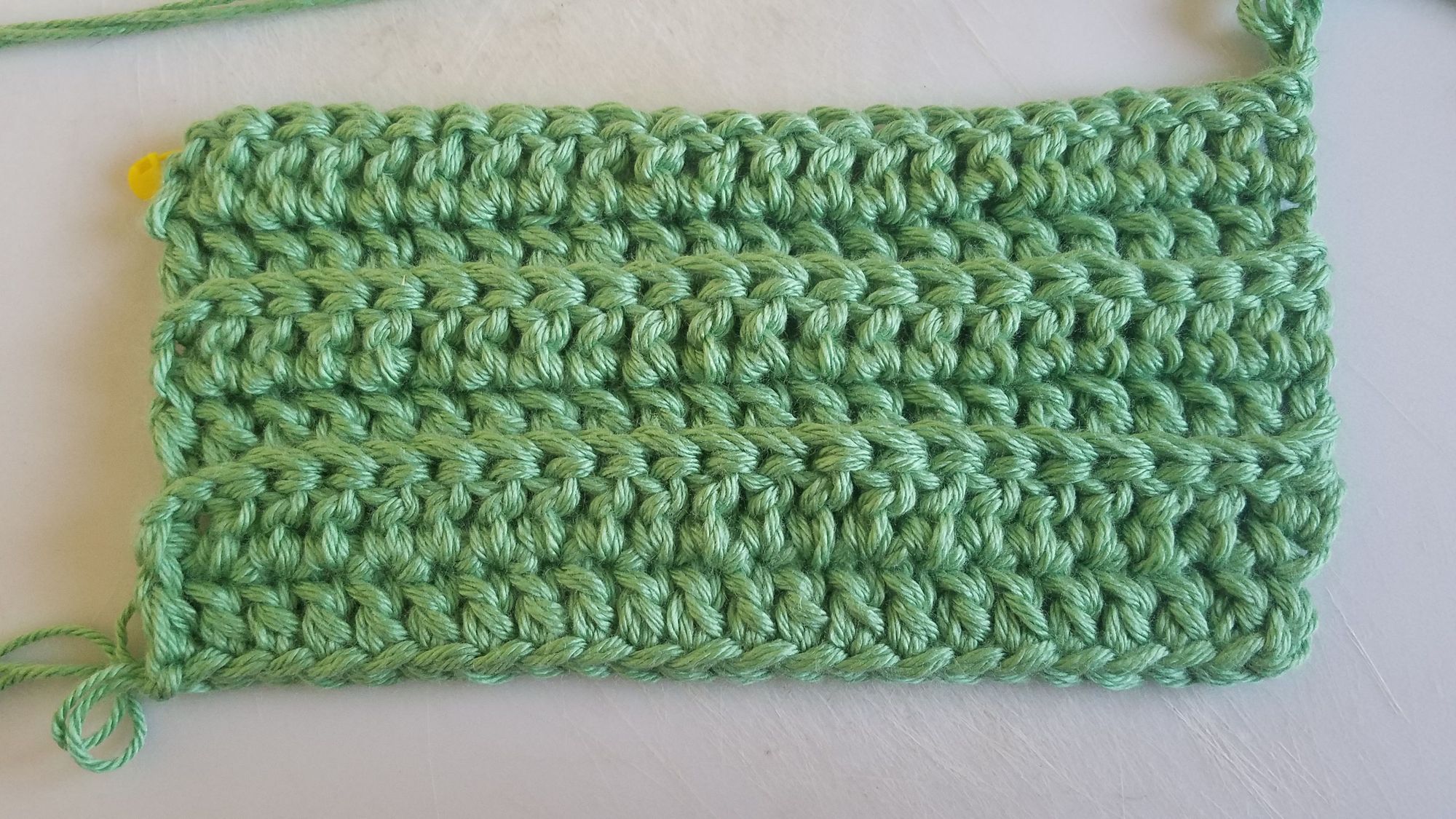 How To Video: How I made a Rib Stitch Scarf