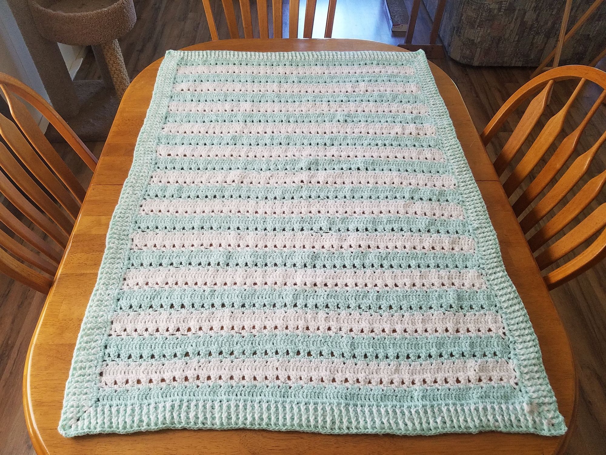 Double Crochet Granny Style Blanket