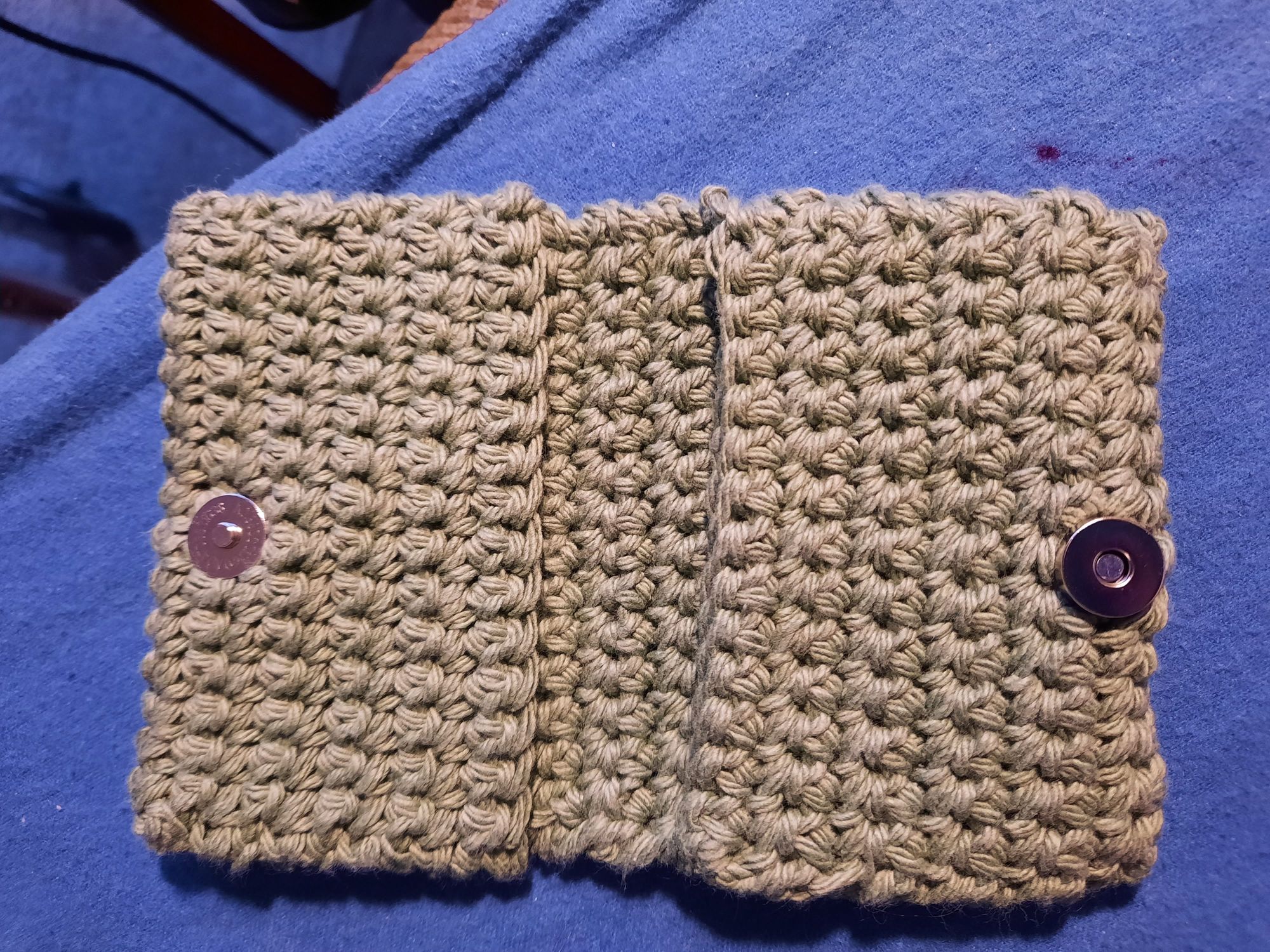 Crochet card holder, wallet