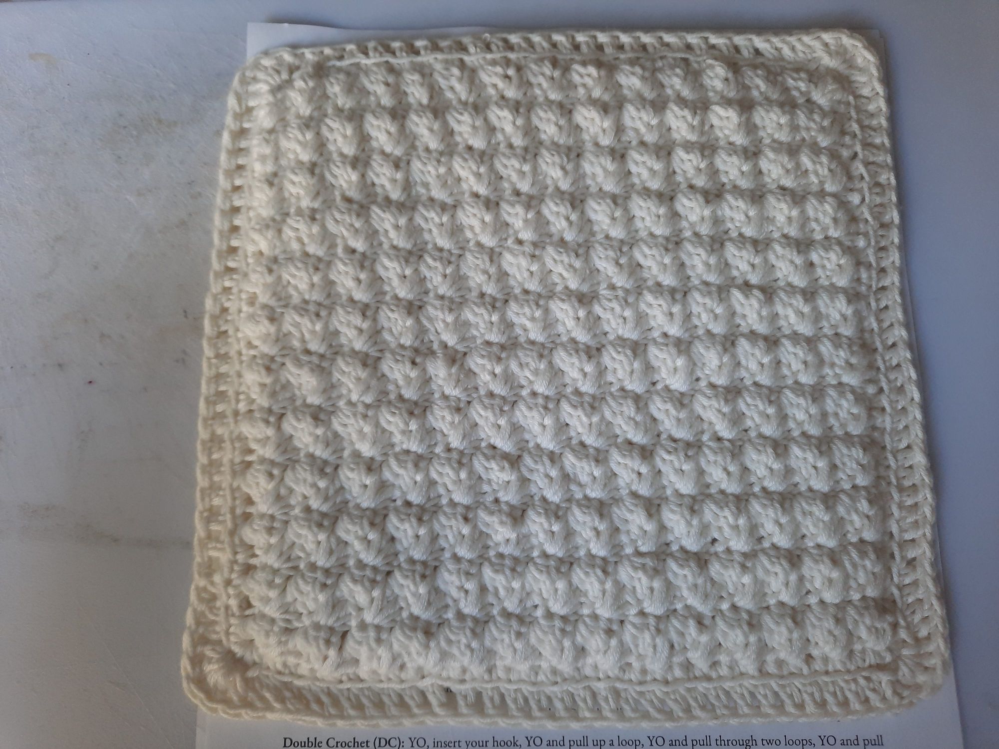 Crochet Summer Sedge Hot Pad
