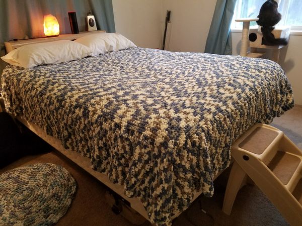Crocheted Bedspread