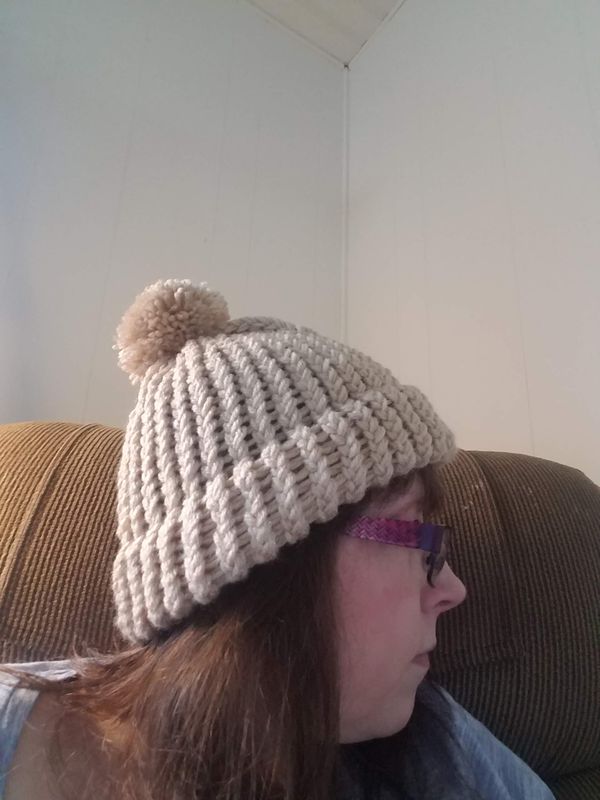 Loom Knit Buff Hat