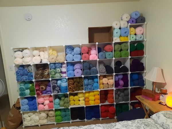 How I Organize My Yarn